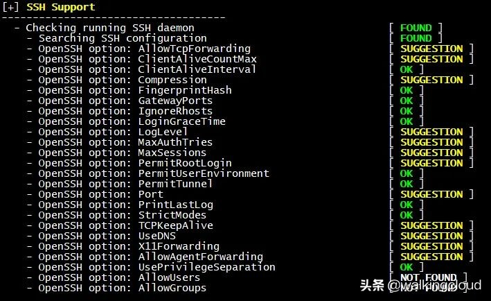 CentOS7下使用开源安全审计工具Lynis