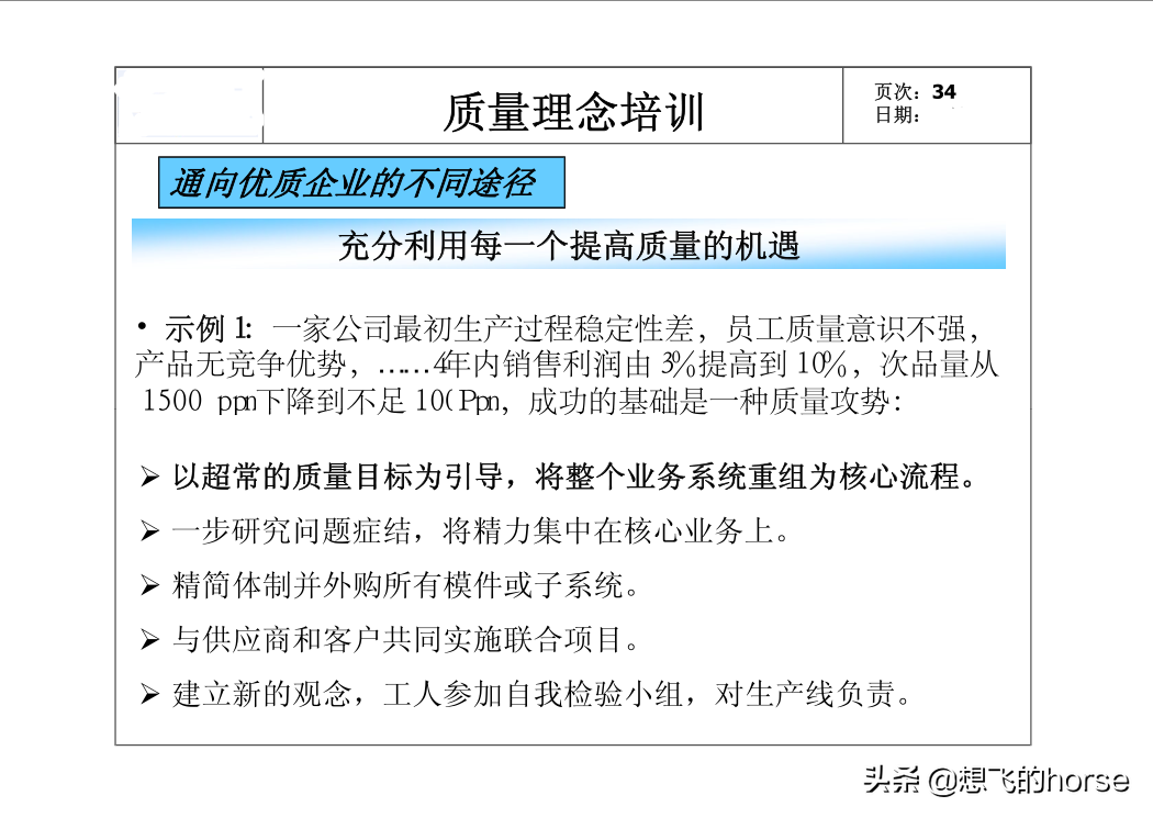 精品：全员质量意识培训课件